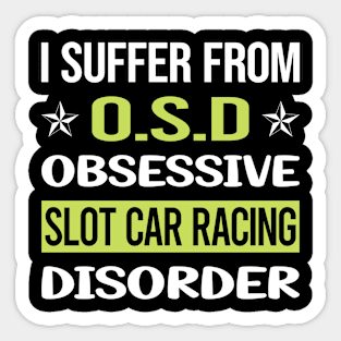 Obsessive Love Slot Car Racing Cars Slotcar Slotcars Sticker